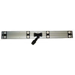 36 inch Aluminum Mop Frame - Rectangular - 8 Fasteners
