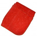 1 Case(200) 16x16 Fluffy Terry Cloth, No-bleed Red, Chip Dyed