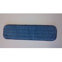 18 inch Scrubber Pad - Rectangular - Piped - Hook and Loop Fastener Style