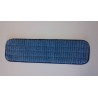 18 inch Scrubber Pad - Blue - Rectangular - Piped - Hook and Loop Fastener 18"