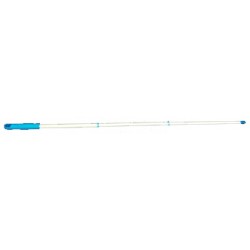 Mop Handle - Acme Threads - Extends 24 to 45" - Aluminum - 3 PC