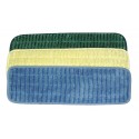 18 inch Scrubber Pad - Rectangular - Piped - Hook and Loop Fastener Style
