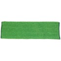 18 inch Wet Pad - Green - Rectangular - Piped Ends - Hook and Loop Fastener Style