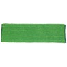 18 inch Wet Pad - Green - Rectangular - Piped Ends - Hook and Loop Fastener