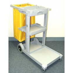 2 Shelf Janitor Auto Cart